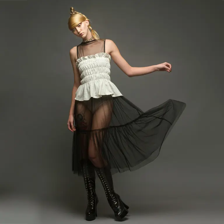 slim fit dress slacks Undress: Wearable Art Dresses – camilladerrico.com main image 1
